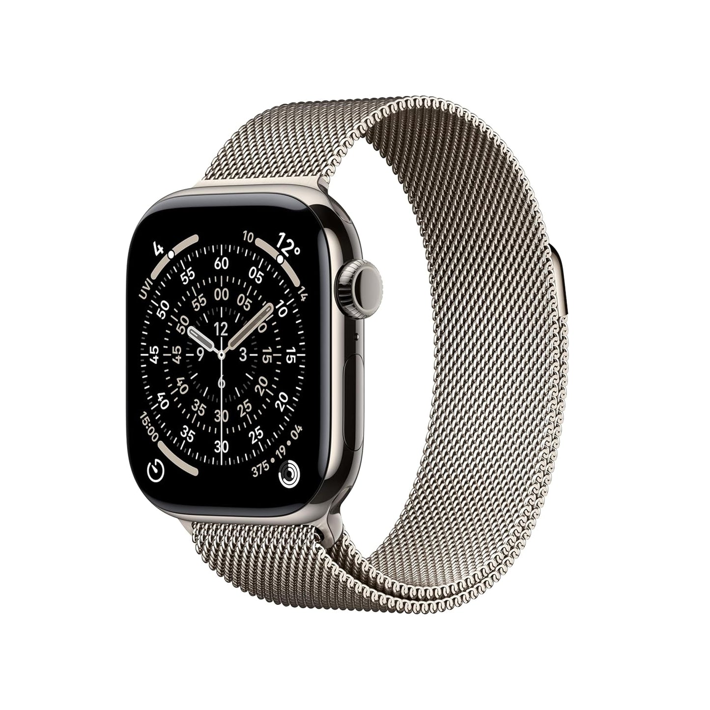 Apple Watch Series 11 Natural Titanium GPS + Cellular Smartwatch | Vishal Electronics Kolkata