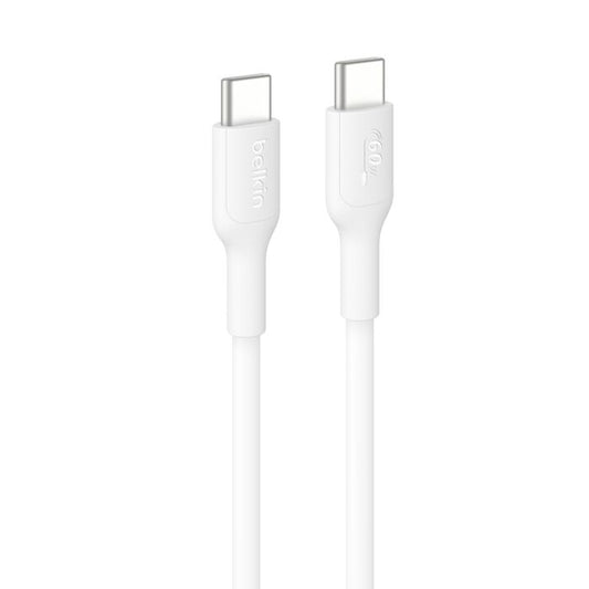 Belkin USB-C to USB-C CABLE - 60W 1M White Charging & Data Cable | Vishal Electronics Kolkata