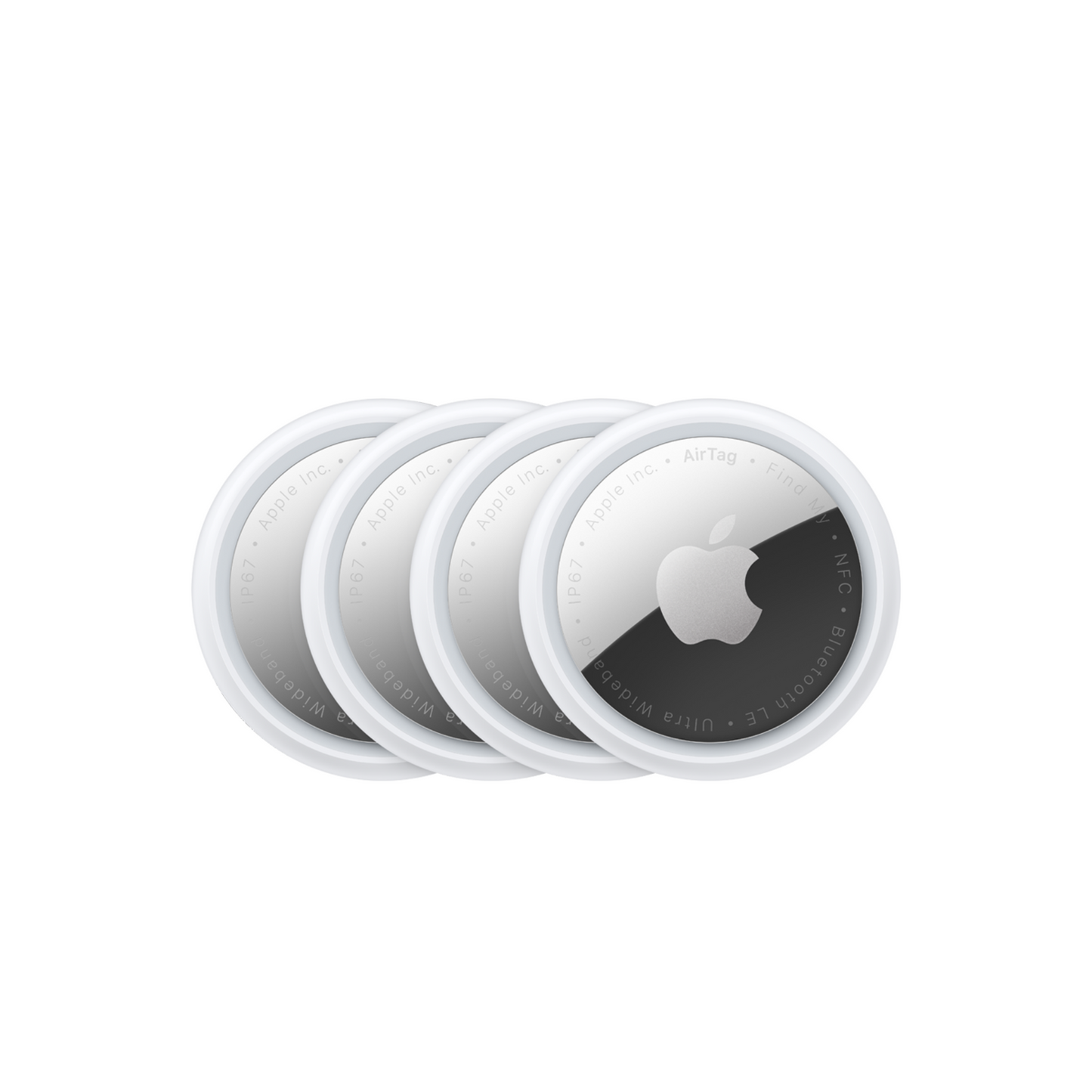 Apple AirTag 1 Pack & 4 Pack Bluetooth Tracker for iPhone 4 Pack Smart Tracker | Vishal Electronics Kolkata