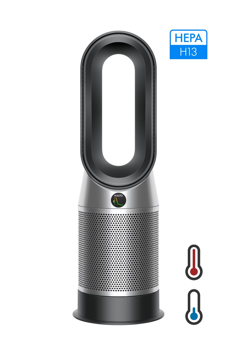Dyson Purifier Hot+Cool Gen1 - HP10 Black Nickel Air Purifier | Vishal Electronics Kolkata