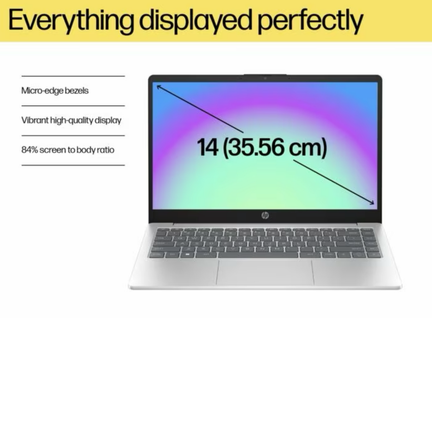 HP Laptop 14-EP0341TU Intel Core i3 | 13th Gen | Windows 11 Home | MS Office Home 2024 Laptop | Vishal Electronics Kolkata