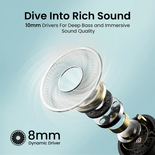 Portronics Harmonics Twins S13 TWS Earbuds with 24H Playtime & Gaming Mode