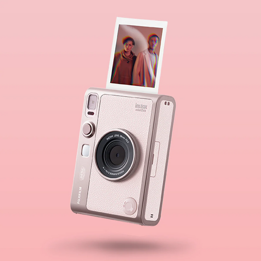 Fujifilm Instax mini Evo Premium Edition Box Gentle Rose Instant Camera | Vishal Electronics Kolkata