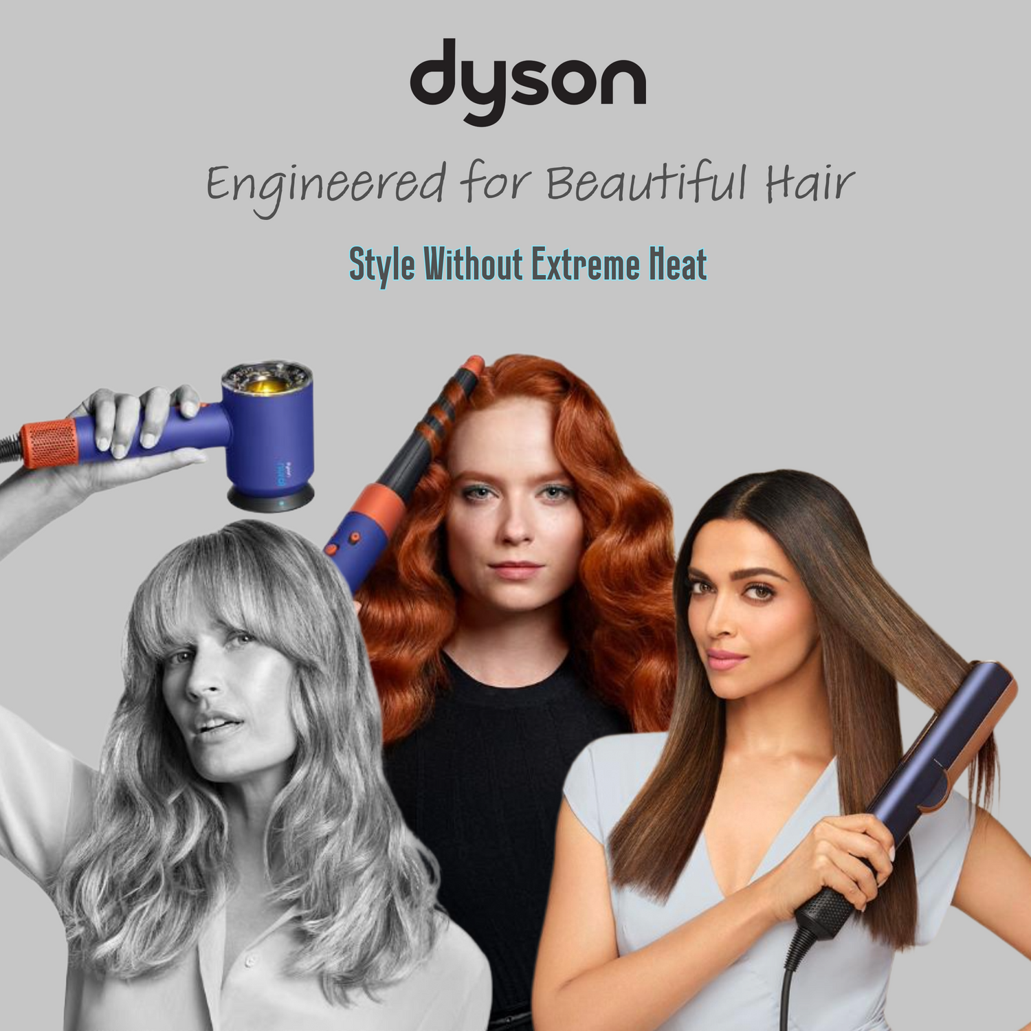 Dyson Hair Care Collection – Airwrap, Supersonic Hair Dryer and Corrale Straightener at Vishal Electronics Kolkata
