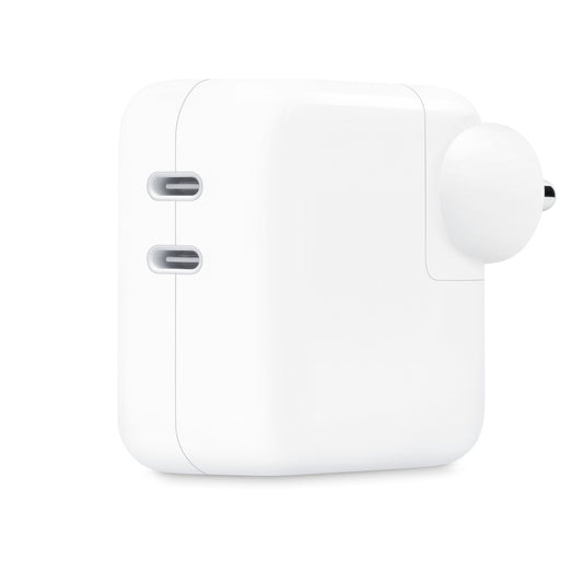 Apple 35W Dual USB-C Port Power Adapter Default Accessory | Vishal Electronics Kolkata