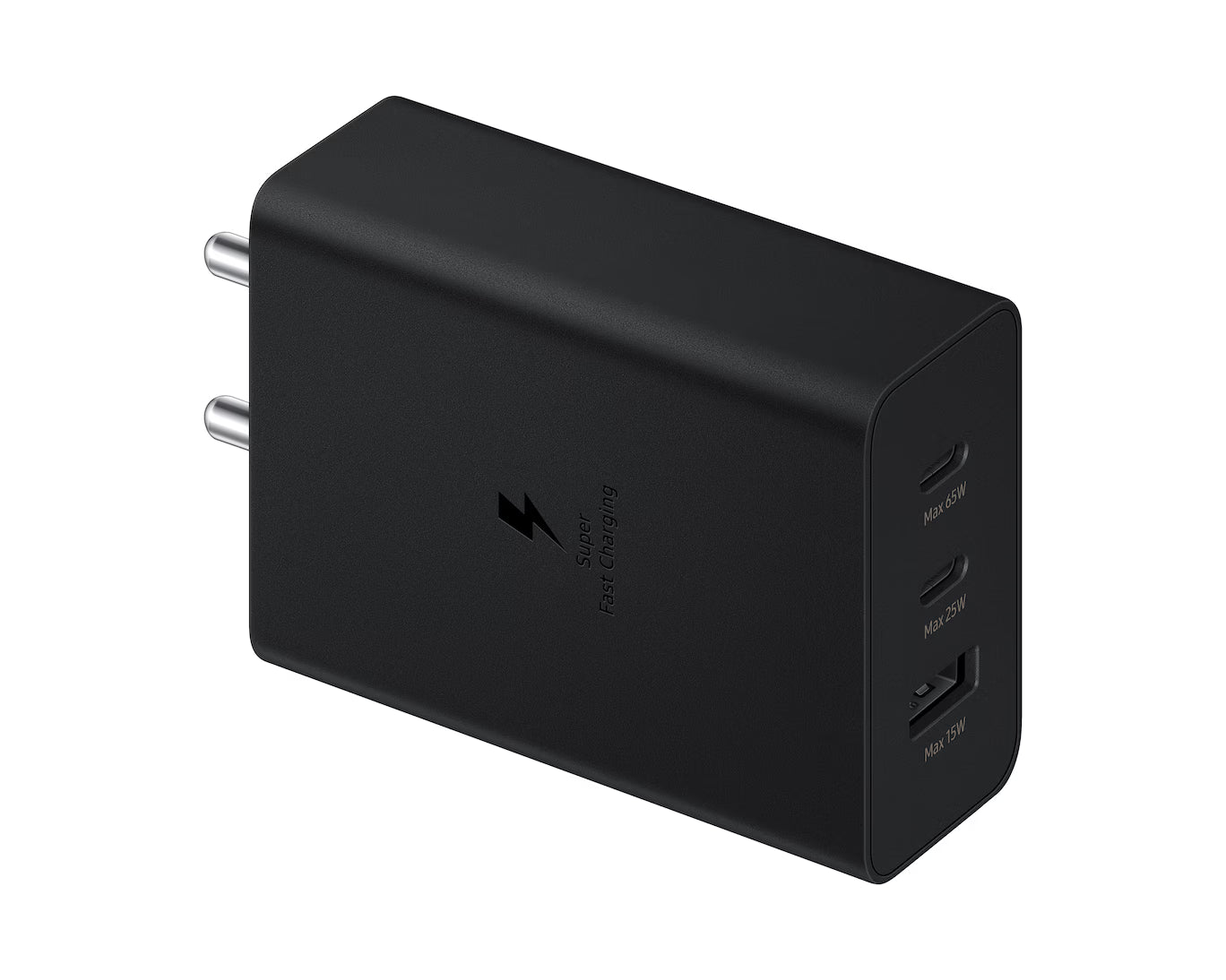 Samsung 65W Power Adapter Trio (EP-T6530) Wall Charger | Vishal Electronics Kolkata