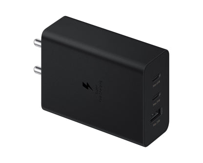 Samsung 65W Power Adapter Trio (EP-T6530) Wall Charger | Vishal Electronics Kolkata