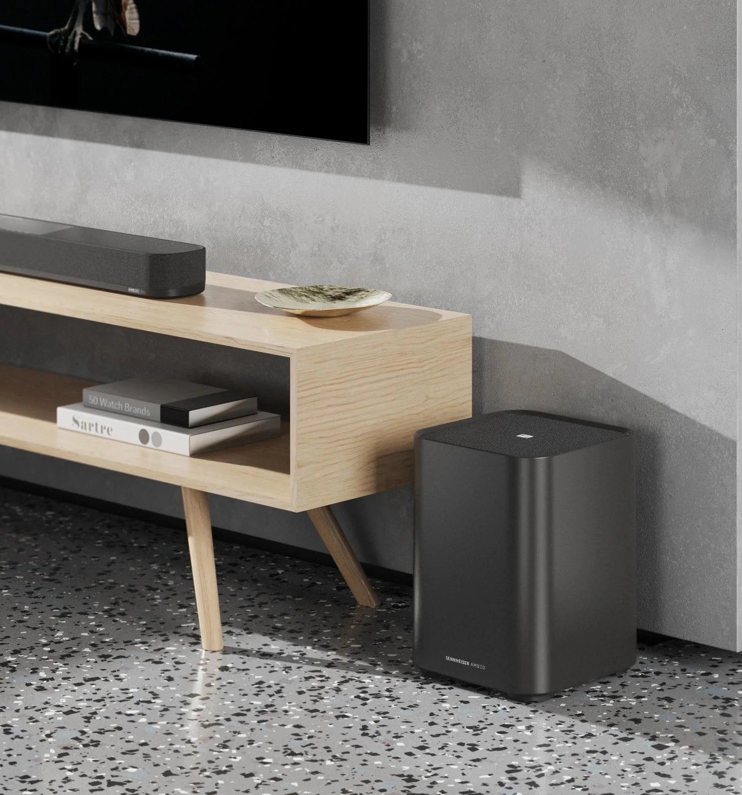 Sennheiser AMBEO Sub | Wireless Smart Subwoofer with Deep Bass Wireless Subwoofer | Vishal Electronics Kolkata