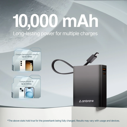 Ambrane NanoCharge 11 - powerbank 10000mAh