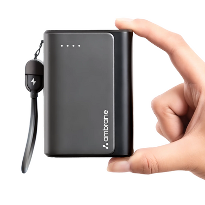 Ambrane PowerMini 20 20000mAh Power Bank | 35W Fast Charging | Compact Design