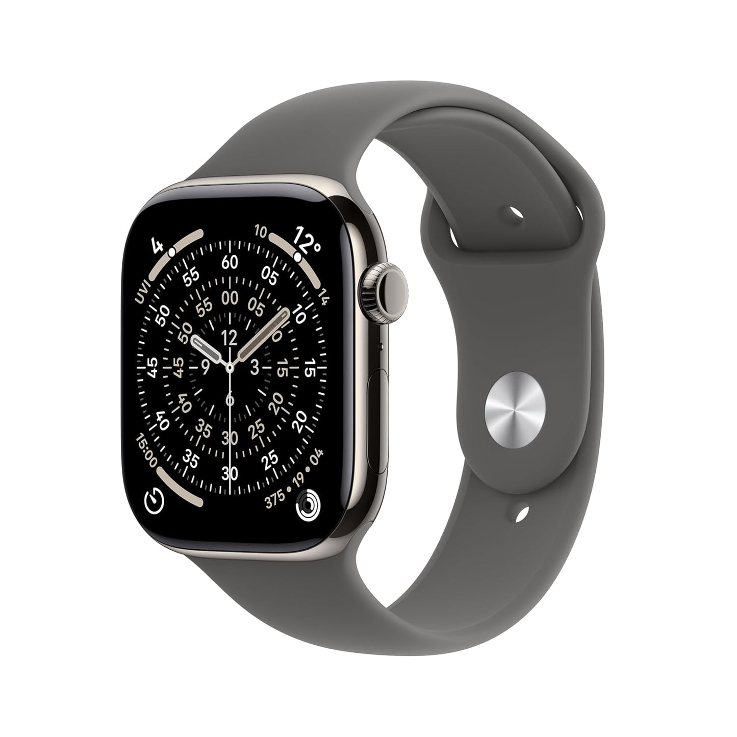 Apple Watch Series 11 Natural Titanium GPS + Cellular Smartwatch | Vishal Electronics Kolkata