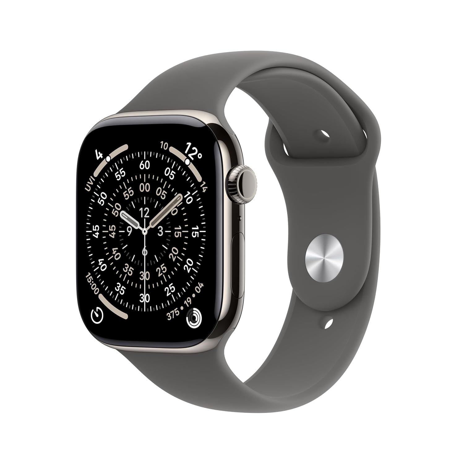 Apple Watch Series 11 Natural Titanium GPS + Cellular Smartwatch | Vishal Electronics Kolkata