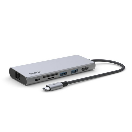BELKIN Connect New USB-C® 7-in-1 Multiport Adapter USB-C Multiport Adapter | Vishal Electronics Kolkata