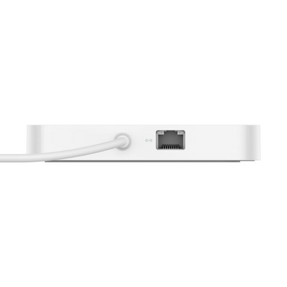 Belkin CONNECT USB-C 6-in-1 Multiport Hub with Mount – White | 10Gbps USB-C Hub Hub | Vishal Electronics Kolkata