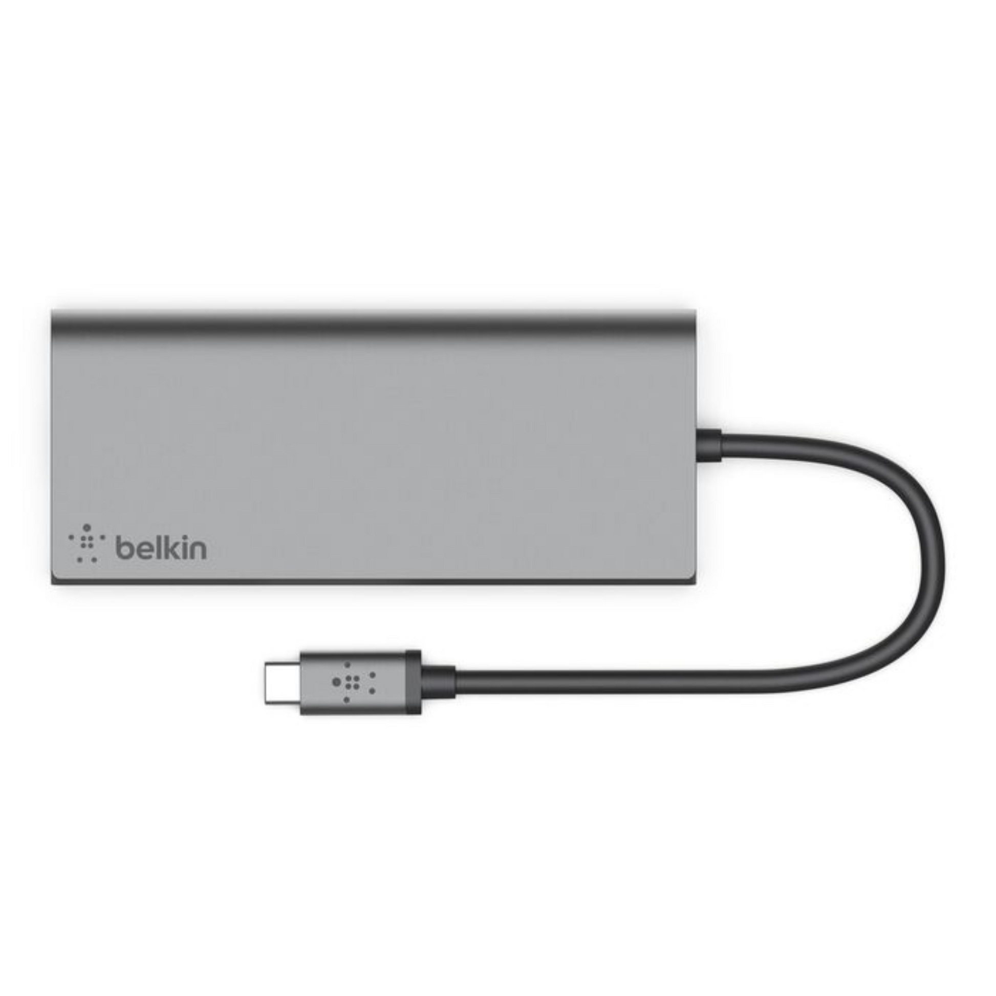Belkin USB-C Multimedia Hub (5Gbps, 60W, 4K) – Gray Hub | Vishal Electronics Kolkata