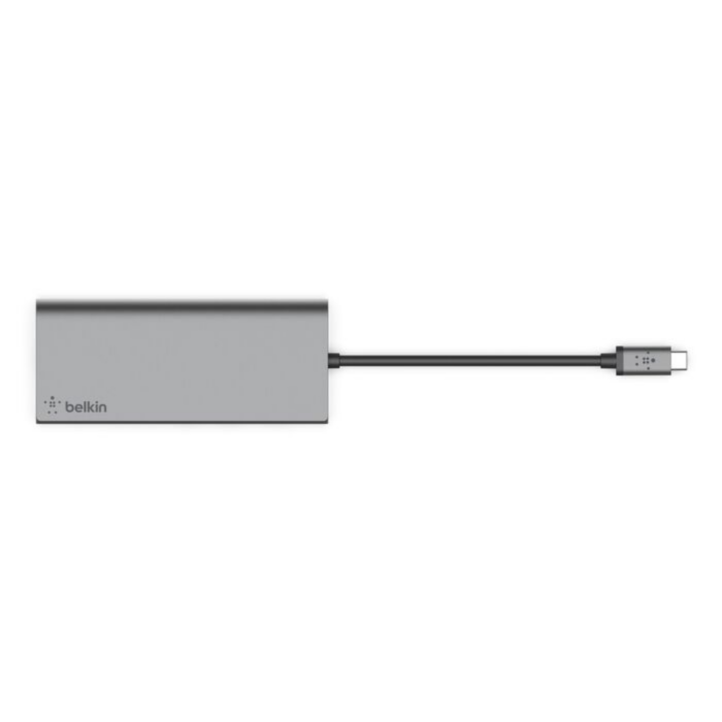 Belkin USB-C Multimedia Hub (5Gbps, 60W, 4K) – Gray Hub | Vishal Electronics Kolkata