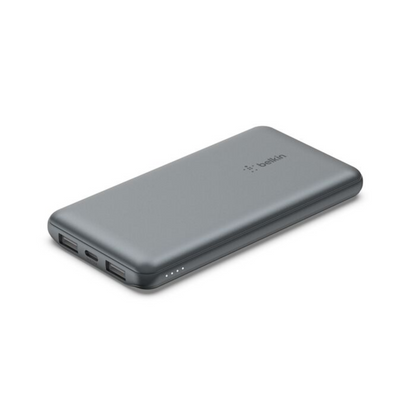 Belkin BoostCharge Power Bank 10K (15W) Space Grey Power Bank | Vishal Electronics Kolkata