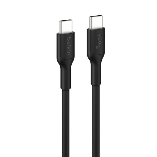 Belkin USB-C to USB-C CABLE - 60W 1M Black Charging & Data Cable | Vishal Electronics Kolkata