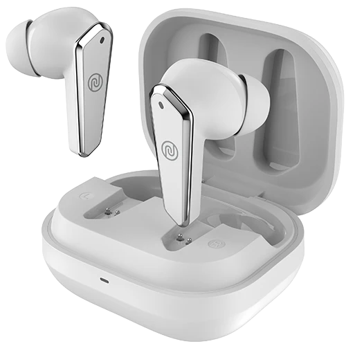 Noise Buds R1 Truly Wireless Earbuds Snow White Wireless Earbuds | Vishal Electronics Kolkata