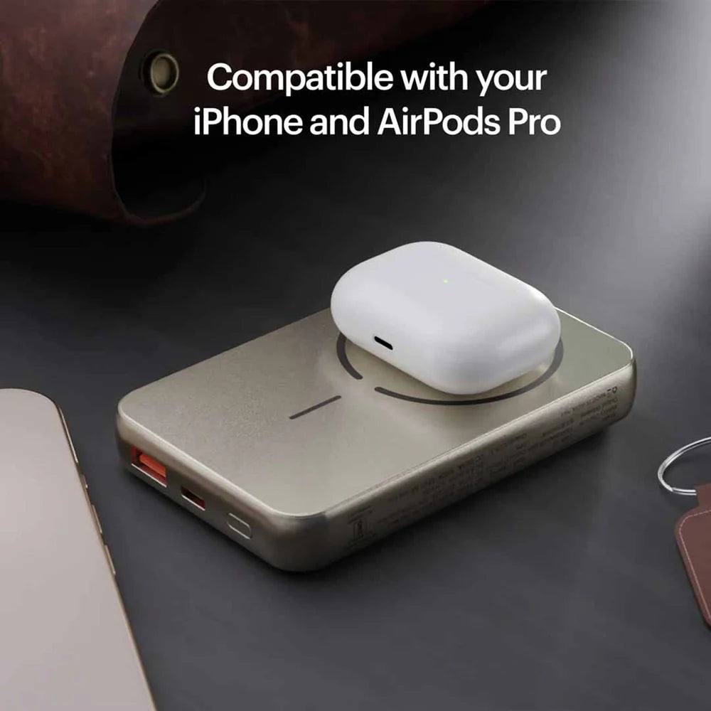 Stuffcool Click 10 10000mAh 15W Magnetic Wireless Powerbank Power Bank | Vishal Electronics Kolkata