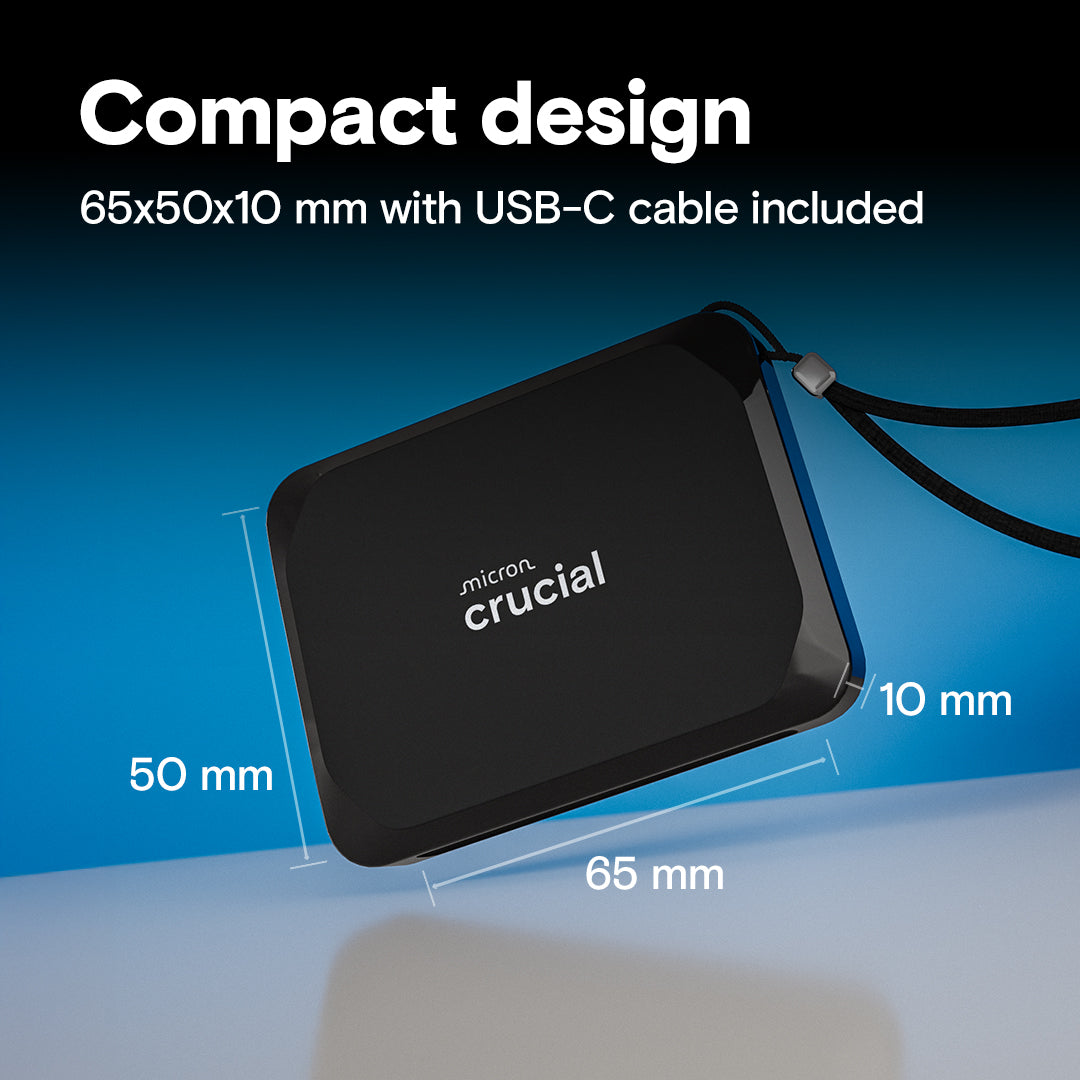 Crucial X9 Portable SSD — 1TB Portable SSD | Vishal Electronics Kolkata