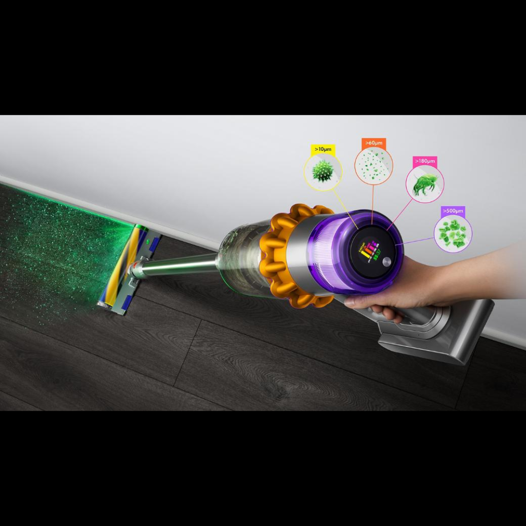 Dyson V15 Detect Absolute Cordless Vacuum Cleaner with Laser Dust Detection & HEPA Filtration Cordless Vacuum Cleaner | Vishal Electronics Kolkata
