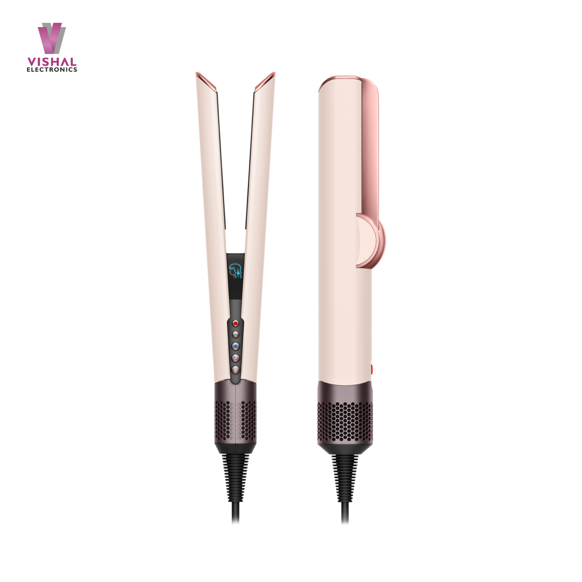 Dyson Airstrait™ Straightener | Wet to Dry Hair Styling Ceramic Pink Rose Gold Hair Straightener | Vishal Electronics Kolkata