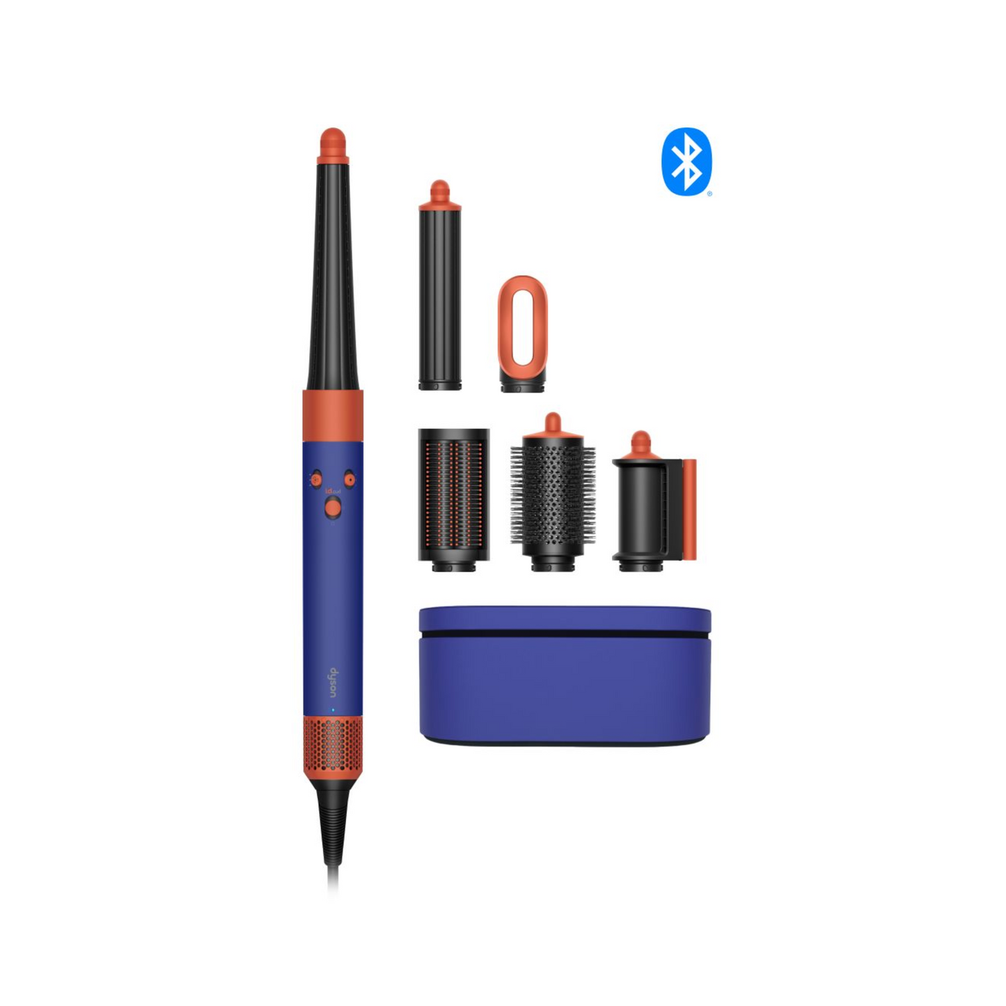Dyson Airwrap i.d.™ multi-styler and dryer Vinca Blue Topaz Orange Hair Styling Tool | Vishal Electronics Kolkata