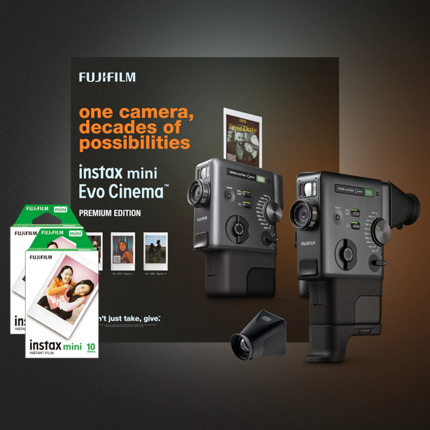 Fujifilm Instax Mini Evo Cinema™ Hybrid Instant Camera Instant Camera | Vishal Electronics Kolkata