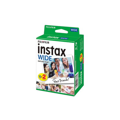 Fujifilm Instax Wide Film - 20 Sheets Per Pack Instant Film | Vishal Electronics Kolkata