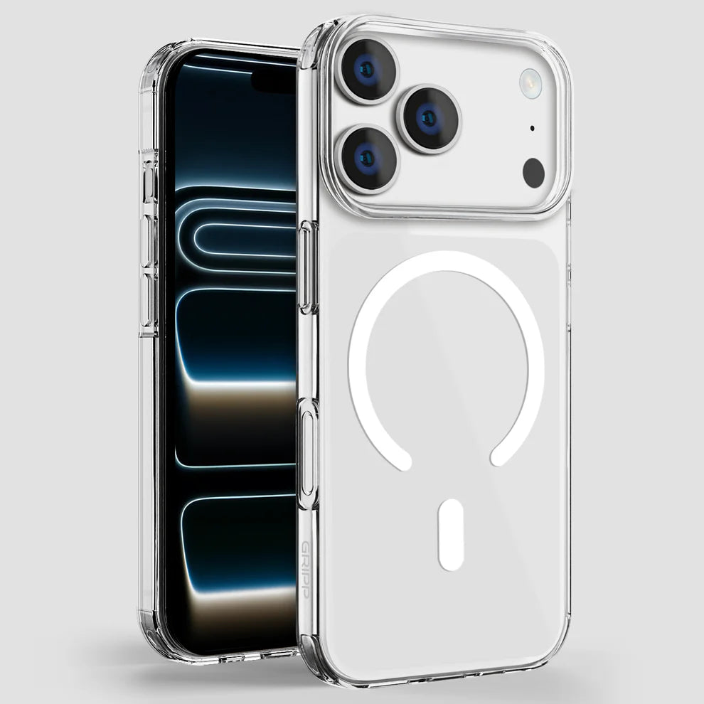 Gripp CLEAR MagSafe Case for Apple iPhone 17 Pro Max (6.9) - Clear Default Title Mobile Case | Vishal Electronics Kolkata