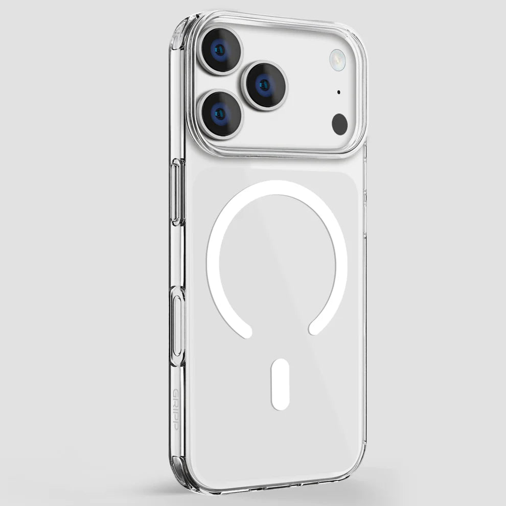 Gripp CLEAR MagSafe Case for Apple iPhone 17 Pro Max (6.9) - Clear Mobile Case | Vishal Electronics Kolkata