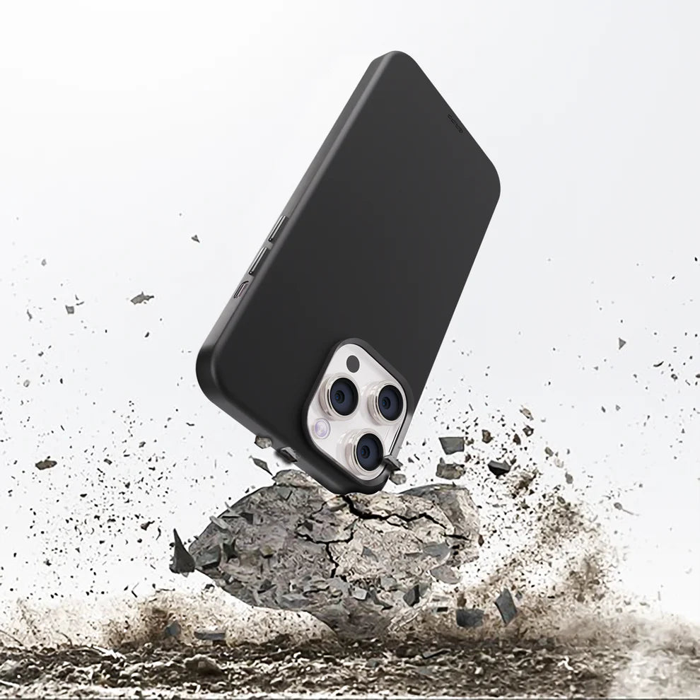Gripp Rubon MagSafe Case for Apple iPhone 15 Pro (6.1) - Black Accessories | Vishal Electronics Kolkata