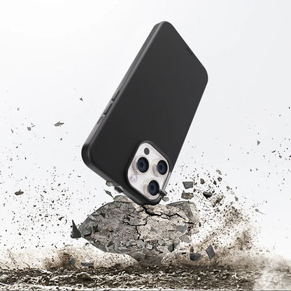 Gripp Rubon MagSafe Case for Apple iPhone 15 Pro (6.1) - Black Accessories | Vishal Electronics Kolkata