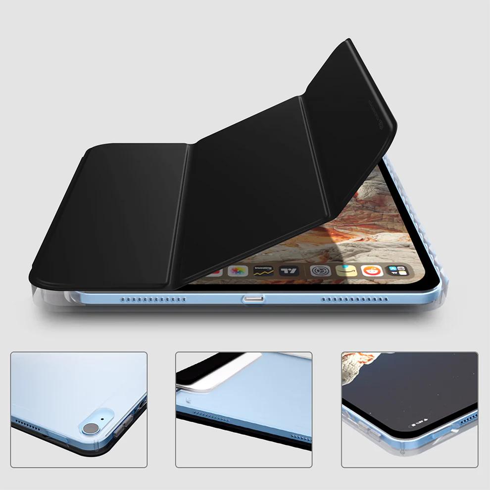 Gripp Ultra Case for Apple iPad Air 11 (2024) - Black Accessories | Vishal Electronics Kolkata