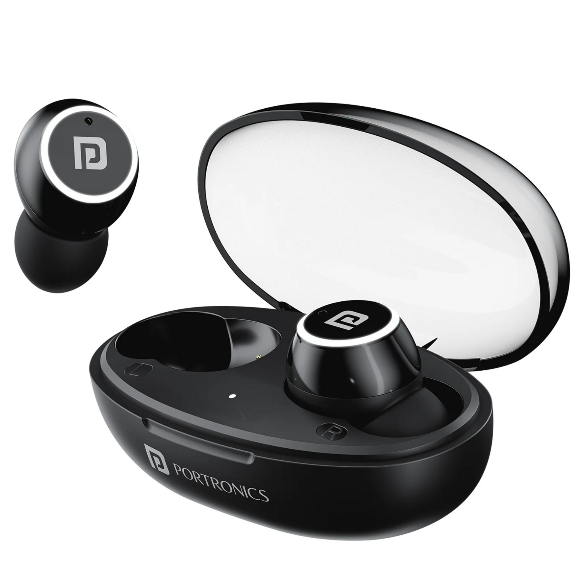 Portronics Harmonics Twins S13 TWS Earbuds with 24H Playtime & Gaming Mode True Wireless Earbuds | Vishal Electronics Kolkata