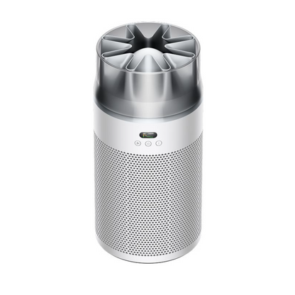 Dyson HushJet Purifier Compact Air Purifier with Quiet Operation & Advanced Filtration White Silver Air Purifier | Vishal Electronics Kolkata