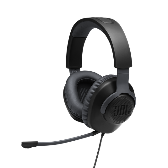 JBL Quantum 100 Wired Gaming Headset with Detachable Voice Focus Mic Gaming Headset | Vishal Electronics Kolkata