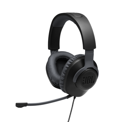 JBL Quantum 100 Wired Gaming Headset with Detachable Voice Focus Mic Gaming Headset | Vishal Electronics Kolkata