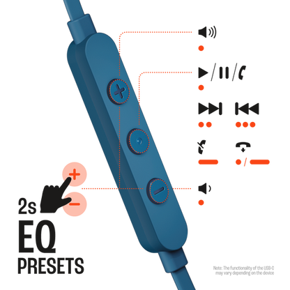 JBL Tune 310C USB-C Wired In-Ear Earphones with Hi-Res Audio In-Ear Headphones | Vishal Electronics Kolkata