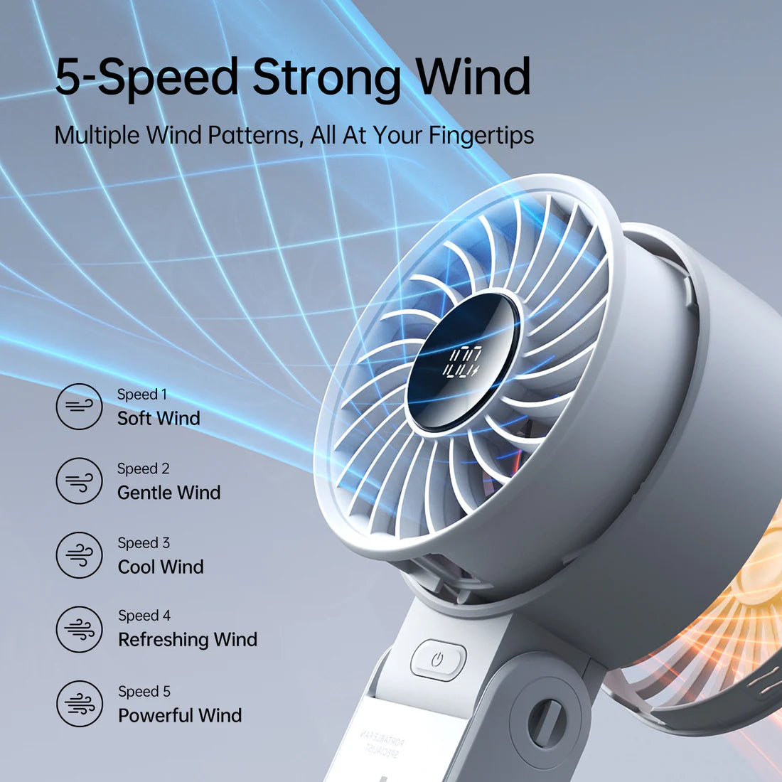 JisuLife Handheld Fan Life7 Portable Fan | Vishal Electronics Kolkata