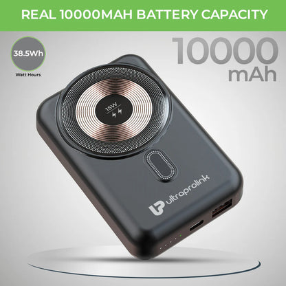 Ultraprolink Juice-Up Mag 3 10000mAh Magnetic Power Bank Power Bank | Vishal Electronics Kolkata