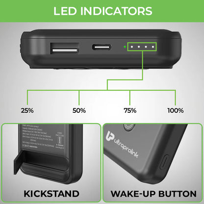 Ultraprolink Juice-Up Mag 3 10000mAh Magnetic Power Bank Power Bank | Vishal Electronics Kolkata