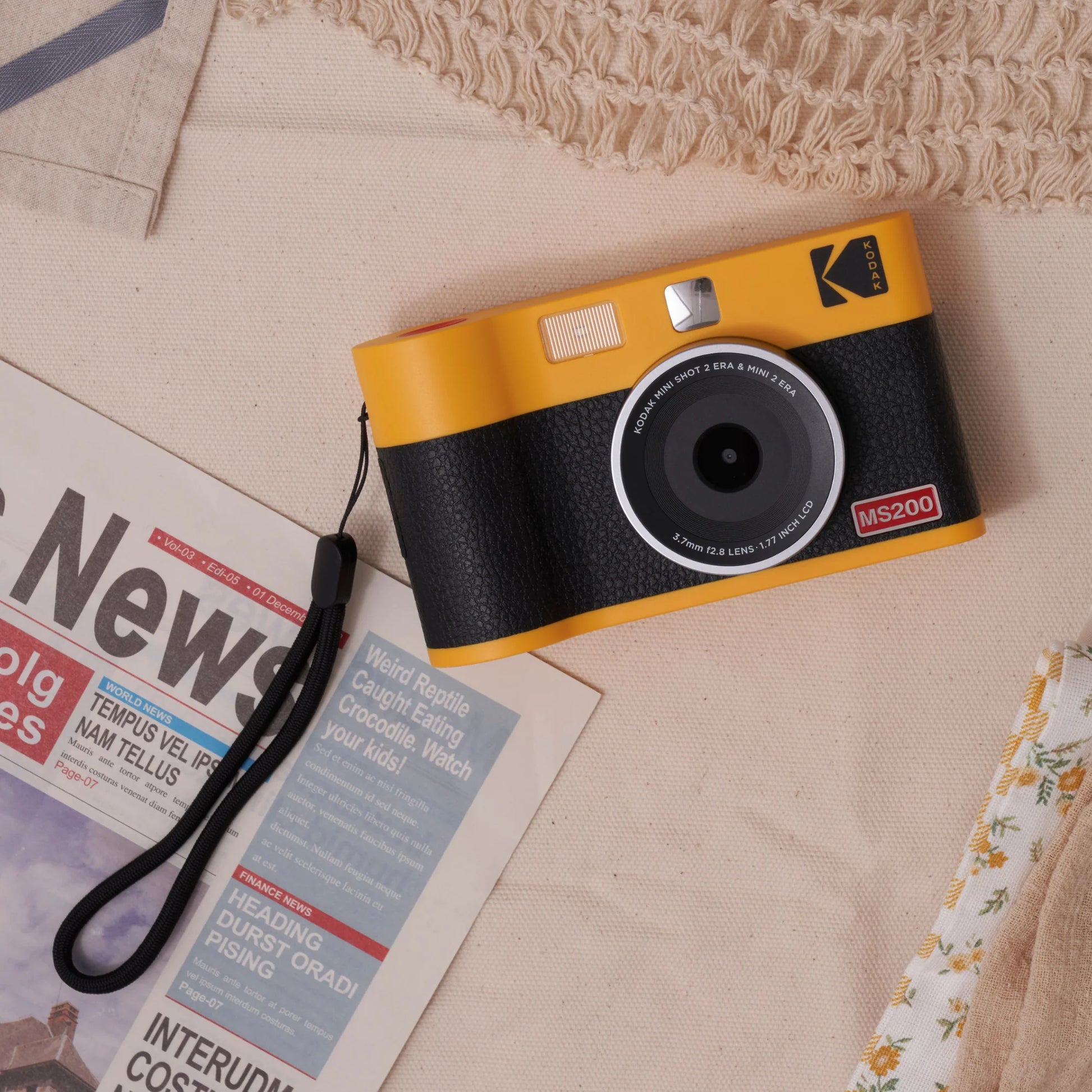 Kodak Mini Shot 2 ERA (MS200) – Instant Camera & Photo Printer – 68 Sheets Bundle Instant Camera | Vishal Electronics Kolkata
