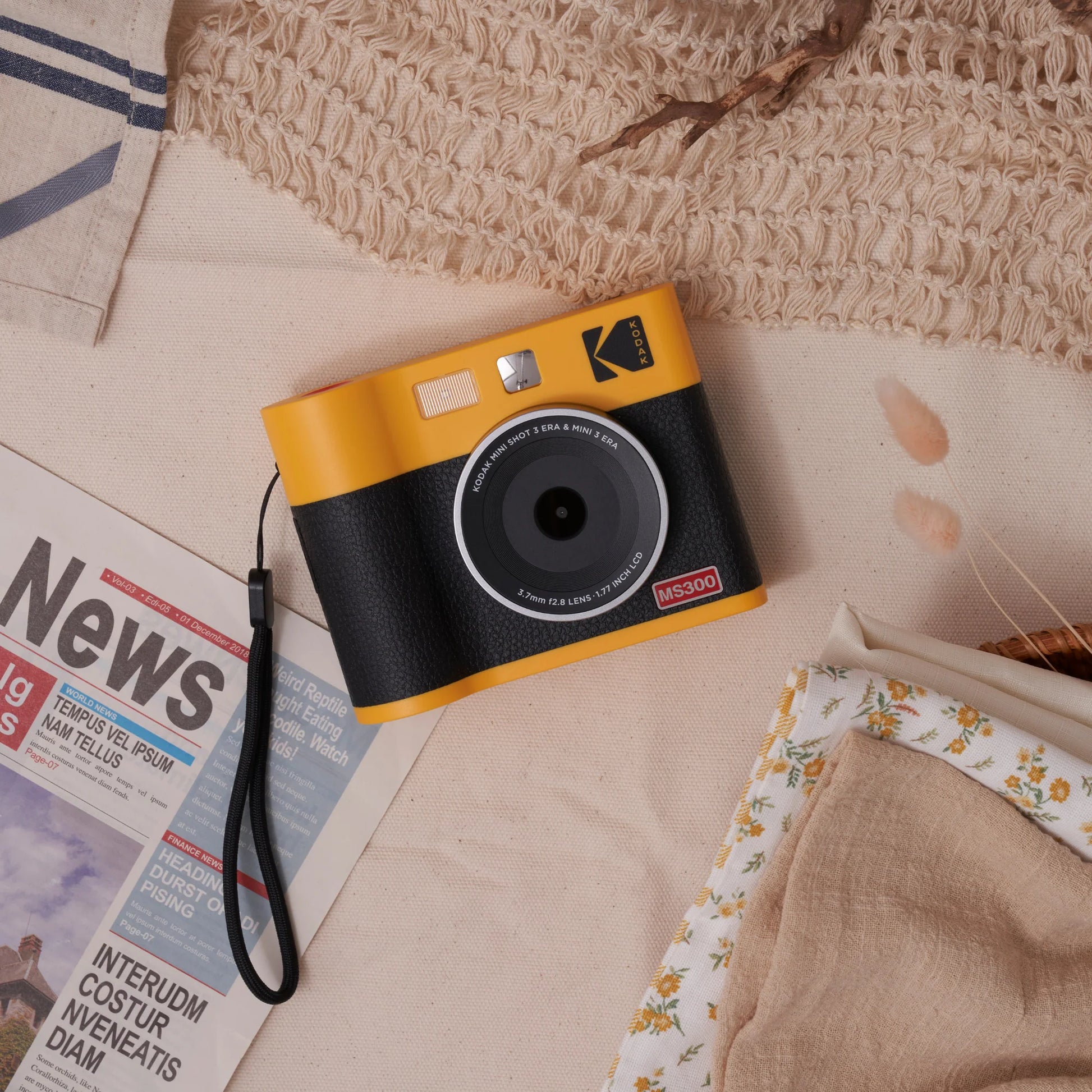 Kodak Mini Shot 3 ERA (MS300) – Instant Camera & Photo Printer – 68 Sheets Bundle Instant Camera | Vishal Electronics Kolkata