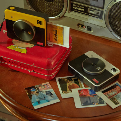 Kodak Mini Shot 3 Retro (C300RW) – Instant Camera & Photo Printer – 60 Sheets Bundle Instant Camera | Vishal Electronics Kolkata