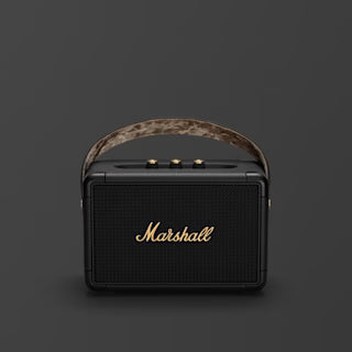 Marshall Kilburn II Black and Brass Speakers | Vishal Electronics Kolkata