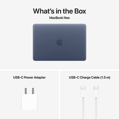 Apple MacBook Neo 13-inch Laptop with Apple A18 Pro Chip , Liquid Retina Display, Touch ID MacBook | Vishal Electronics Kolkata