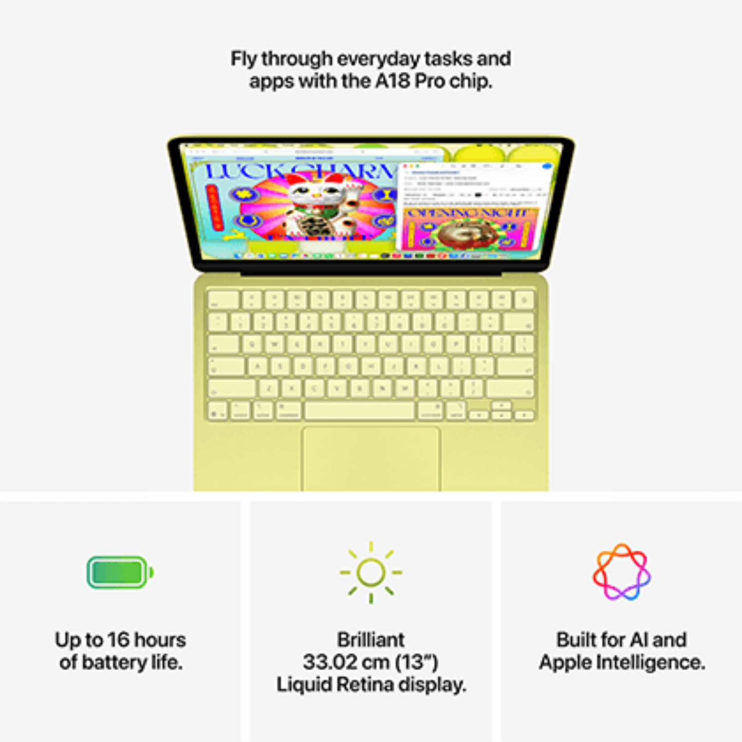 Apple MacBook Neo 13-inch Laptop with Apple A18 Pro Chip , Liquid Retina Display, Touch ID MacBook | Vishal Electronics Kolkata