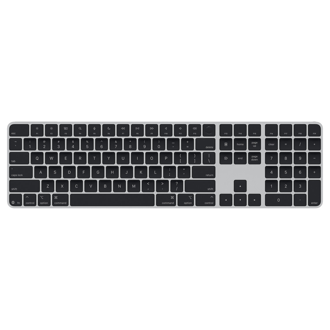 Apple Magic Keyboard with Touch ID and Numeric Keypad (USB‑C) US English - Black Keys Accessories | Vishal Electronics Kolkata